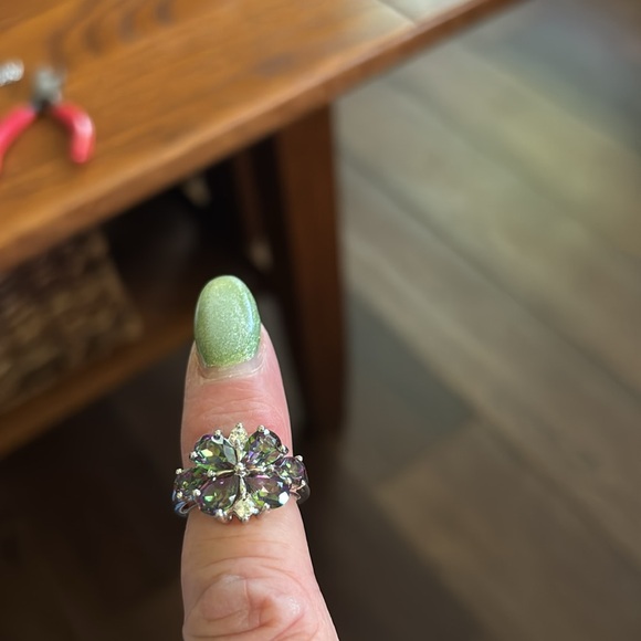 Sterling silver tested ring - Picture 2 of 2